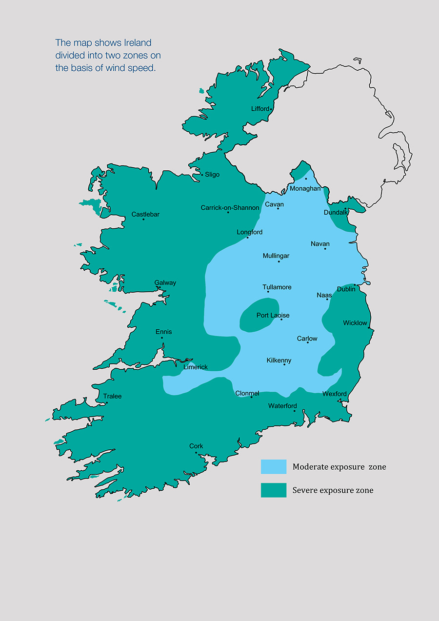 Wind speed Ireland