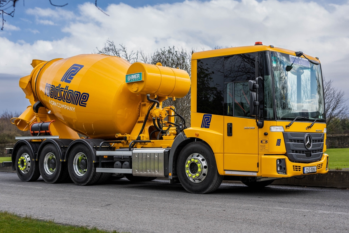 Roadstone enhances fleet with new Mercedes-Benz Econic