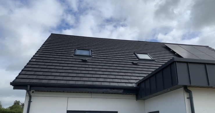 Donard Black Roof Tiles - Landscape