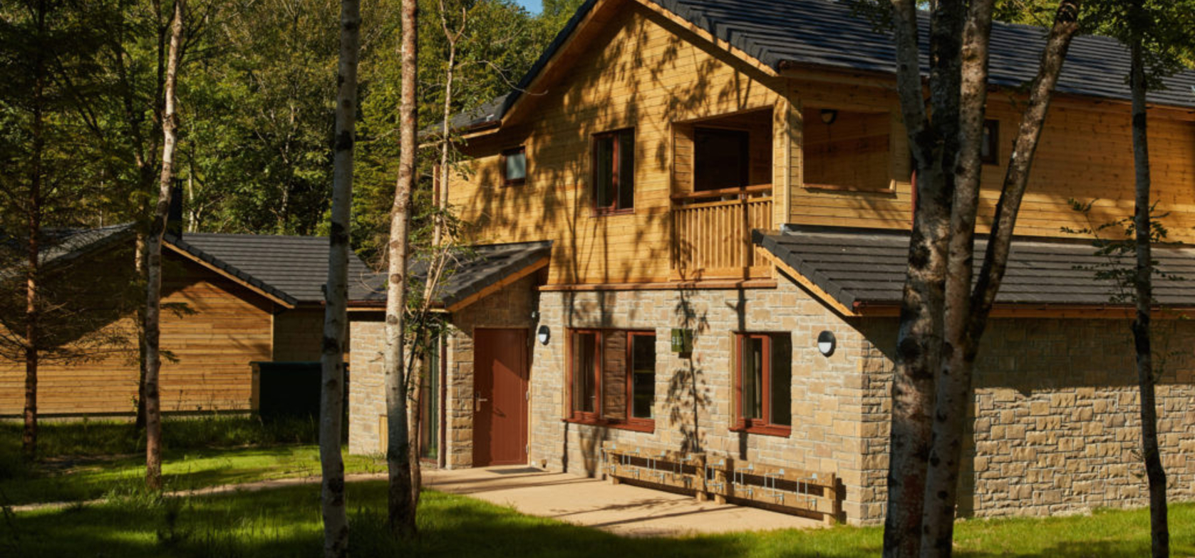 Donard Black Roof Tiles & Keltstone Sandstone