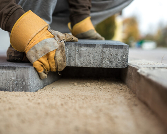 Laying Paving