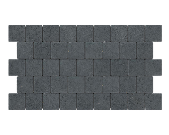 Castlestone setts charcoal grey