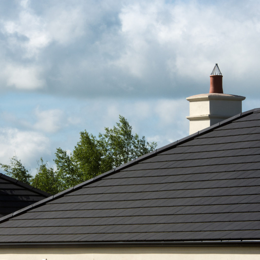 Causeway Black roof tiles