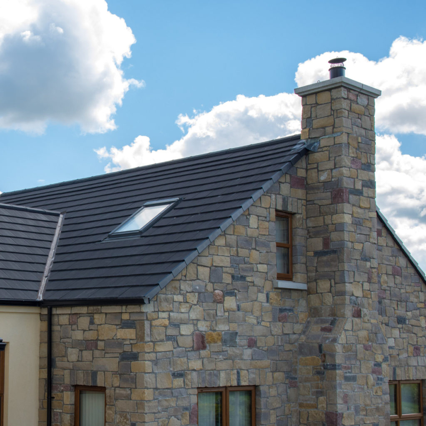 Causeway Black roof tiles