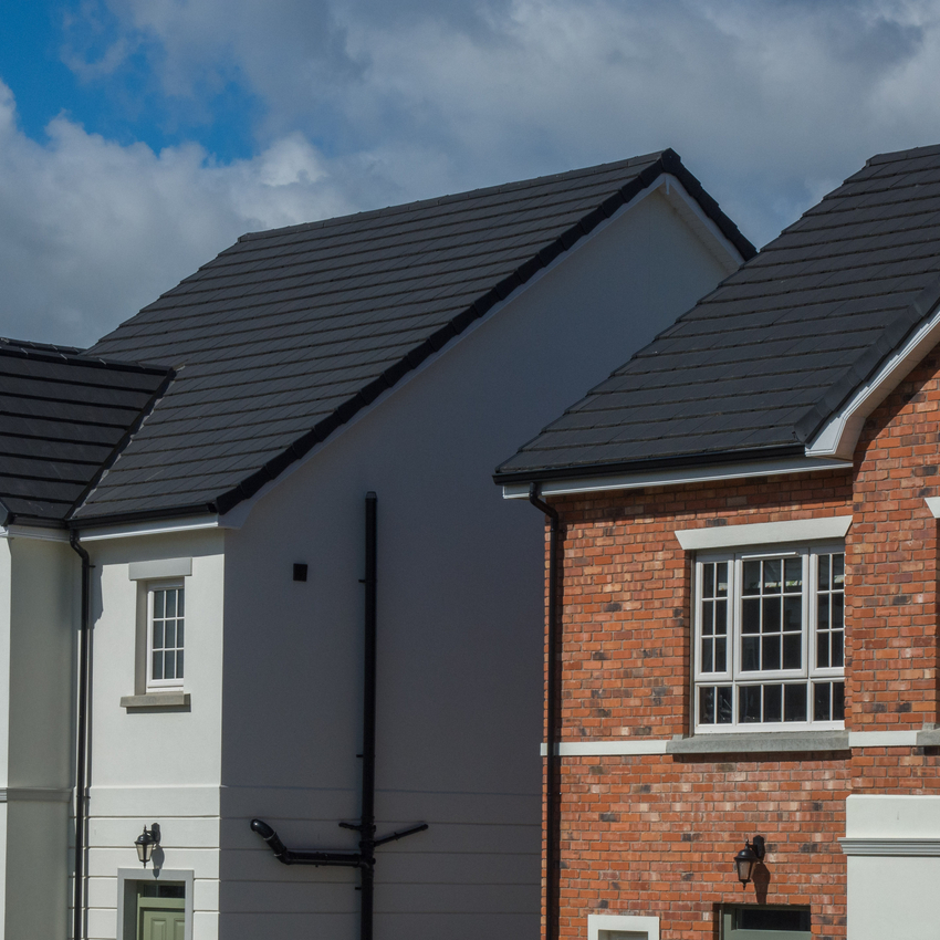 Donard Black roof tiles