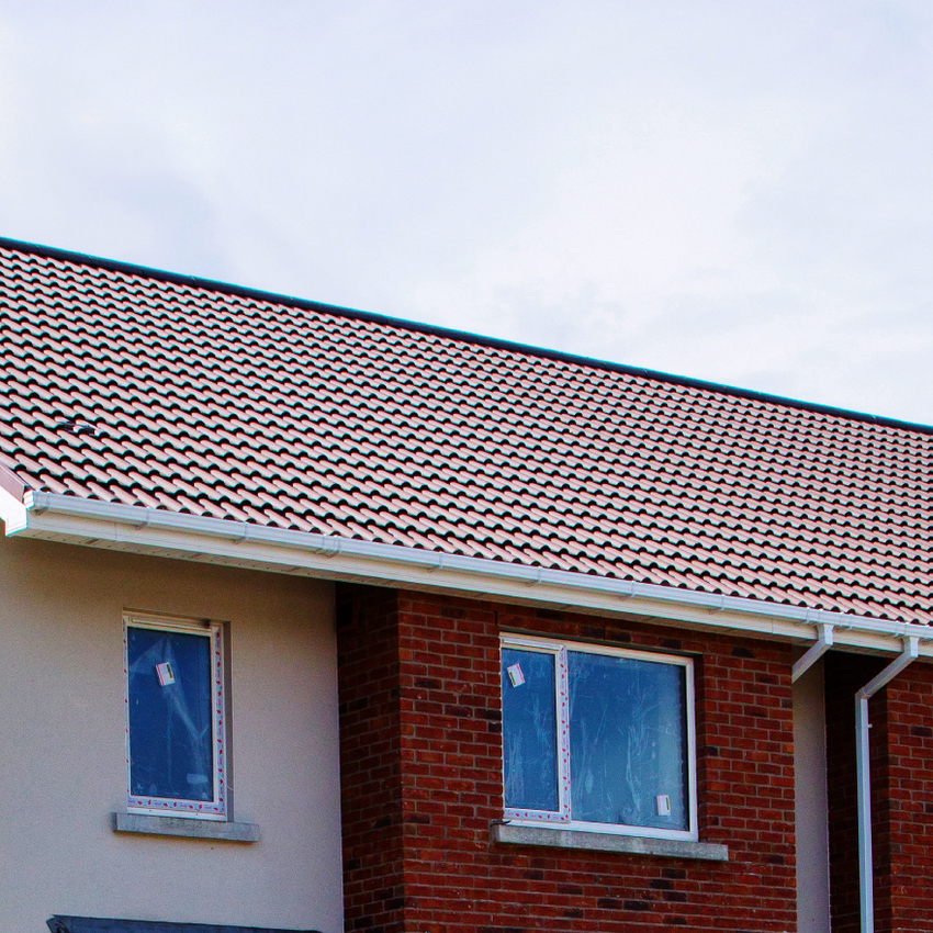 Derrie Brown roof tiles