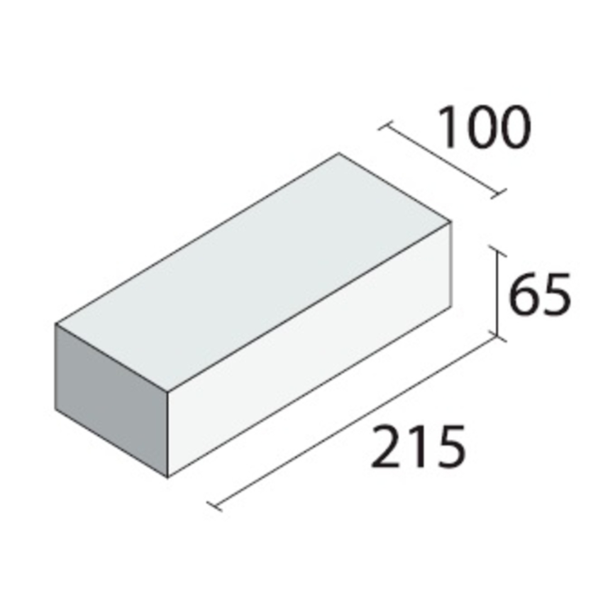 Standard Filler Block 215 x 65 x 100mm 3KG