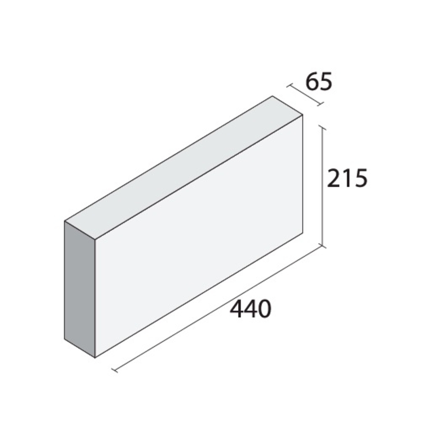 65mm  Solid Bar 65 x 215 x 440mm 