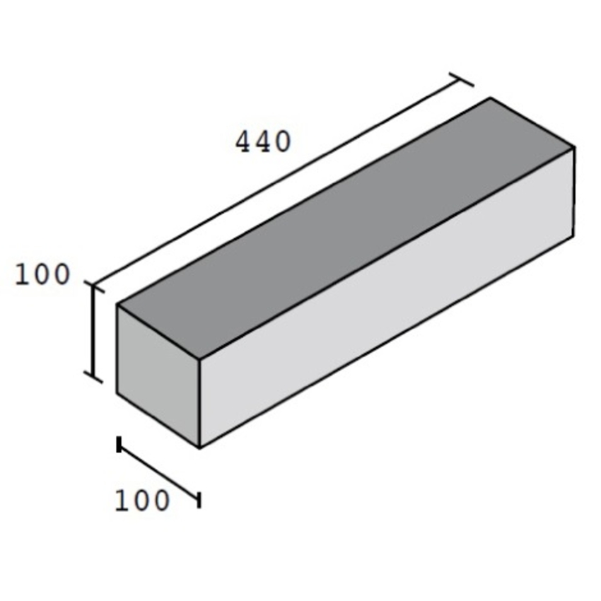 Fine Textured- 100mm- Soap Bar concrete blocks