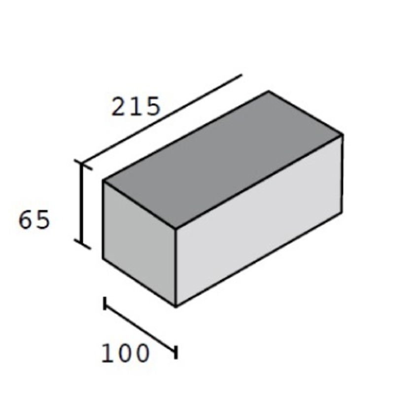 Fine Textured -65mm- Solid Filler block concrete blocks