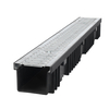 Drain channel with Galvanised Grate 