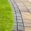 Urbana Sett Charcoal and Urbana Sandstone Paving