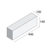 Standard Filler Brick 440mm x 140 x 100mm concrete blocks