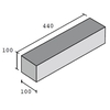 Fine Textured- 100mm- Soap Bar concrete blocks